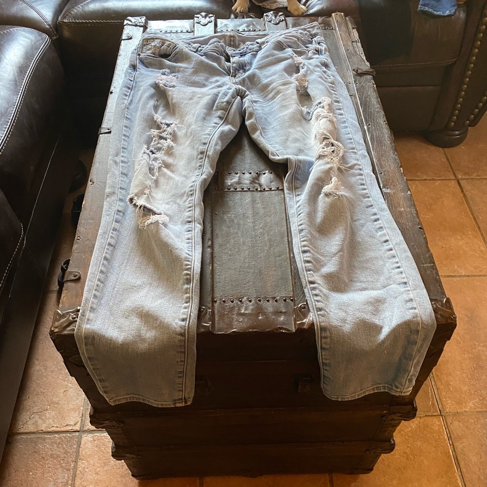 Bundle two blue jeans